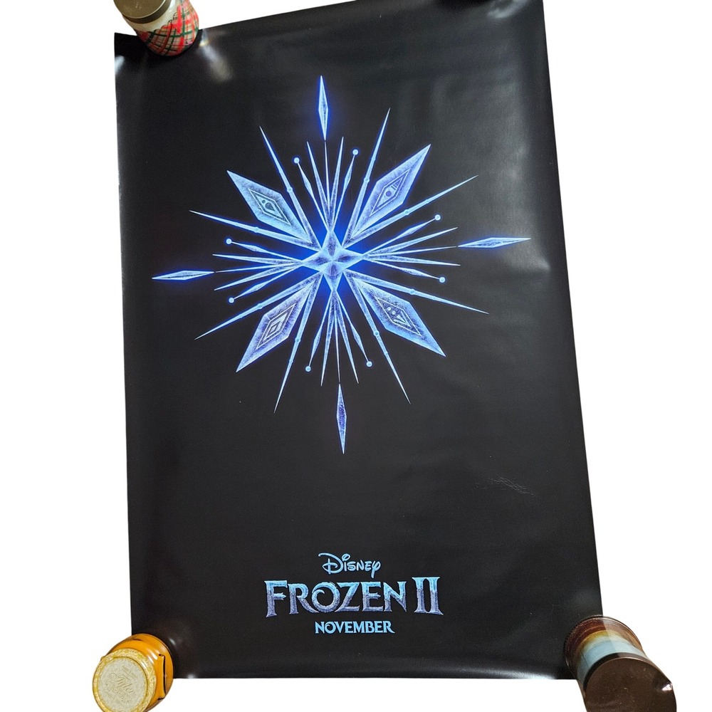 Frozen II 2019 Promo Movie Poster 27x40 Kristen Bell, Idina‎ Menzel, Josh Gad